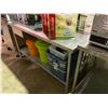 Image 1 : COMMERCIAL STAINLESS STEEL 60"W X 30"D X 34"H SINGLE DRAWER PREPARATION TABLE WITH BACKSPLASH
