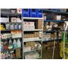 Image 1 : PLASTIC SHELF OF ALUMINUM FOIL, PLASTIC FOOD WRAP & SYSCO PRODUCTS ( SHELF INCLUDED )