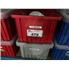 Image 2 : 2 CRATES OF APPROXIMATELY 80 WHITE COMMERCIAL SIDE PLATES