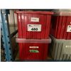 Image 2 : 2 CRATES OF APPROXIMATELY 80 WHITE COMMERCIAL SIDE PLATES