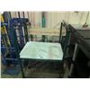 Image 1 : GREEN MOBILE 2 TIER RACK, 2 TIER MOBILE CART & MOBILE CLOTHES RACK