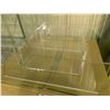 Image 1 : 3 BOXES OF CLEAR PLASTIC DISPLAY STANDS