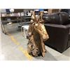 Image 2 : TEAK DRIFTWOOD HORSEHEAD STATUE (APPROX 38" X 32")