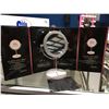 Image 1 : FONTAINEBLEAU LED LIGHTED VANITY MIRRORS - 1 X & 10 X MAGNIFICATION, ULTRA BRIGHT 16PCS LEDS,