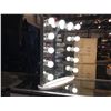 Image 1 : FONTAINEBLEAU VANITY  - HOLLYWOOD GLOW XL VANITY WITH 13 LED BULBS - (19.75" X 27.75") WHITE