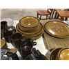 Image 10 : LARGE TABLE LOT OF ASSTD DISHWARES, CORNING WARE & DECORATIVE PIE PLATES - INCLUDING