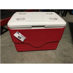 COLEMAN COOLER WITH REMOVABLE LID