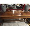 Image 2 : WOOD OFFICE TABLE/DESK 33WX72LX30H