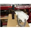 Image 1 : CHROME 11" T BASIN FAUCET - BRASS BODY/ZINC HANDLE/CERAMIC CARTRIDGE & 2 X STAINLESS STEEL HOSES