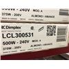 Image 2 : DIMPLEX 500W-24V WALL HEATER (30 IN) - ALMOND - H