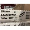 Image 2 : DIMPLEX 500W-208V WALL HEATER (20 IN) - WHITE - D