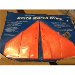 DELTA HIGH PERFORMANCE WATER WING - LOWER FUEL CONSUMPTION, INCREASE TOP SPEED, REDUCE TIME TO