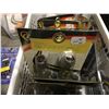 Image 9 : BOX LOT OF ASSTD COLORED AUTO LIGHTS, DOOR LOCK KNOBS ETC
