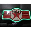 Image 1 : VINTAGE TEXACO LED NEON LIGHTED SIGN - APPROX 17.5" X 9.5"