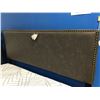Image 2 : SIGNATURE DESIGN BY ASHLEY KING SIZE BROWN UPHOLSTERED WITH STUDDED ACCENTS BED FRAME