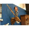 Image 1 : TEAK ROOT DEER HEAD SCULPTURE - APPROX 34"H X 19" X 24" MSRP $466