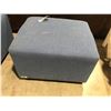 Image 1 : BLUE BASSETT GLIDER ROCKER FOOTSTOOL (APPROX 15.5"H X 24"W X 19.5"D) - (NOTE SOME WEAR MARKS