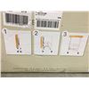 Image 2 : FOLDING KITCHEN ISLAND CART - NO ASSEMBLY REQUIRED (FOLDED 35.5" X 5.9" X 19.8" EXPANDS TO  25.3" X