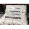 Image 1 : THE SEASONS COLLECTION WHITE DOWN SIDE SLEEPER PILLOW - 1 QUEEN (MSRP $136.79) 1 KING (MSRP