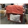 Image 1 : OLIVER & OLIVER VELVET-TWILL (100% COTTON) QUEEN SIZE DUVET COVER (92" X 96") & 2 STANDARD SHAMS