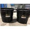 Image 1 : STEEL GRIP HEAVY DUTY 65L BUCKET WITH ROPE HANDLES  X 2 - B