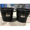 Image 1 : STEEL GRIP HEAVY DUTY 65L BUCKET WITH ROPE HANDLES  X 2 - D