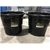 Image 1 : STEEL GRIP HEAVY DUTY 65L BUCKET WITH ROPE HANDLES  X 2 - H