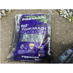 100% CEDAR MULCH 42.5L X 10 - I