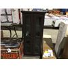 Image 1 : FOREST GATE'S MEDIA CABINET - CAN STORE OVER 100 CD'S/DVD'S OR DISC'S (41" X 7.5") HIGH GRADE MDF