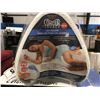 Image 2 : THERAPEDIC 10LB WEIGHTED THROW (50" X 60") & CONTOUR LEGACY LEG PILLOW
