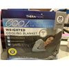 Image 1 : THERAPEDIC COOLING WEIGHTED BLANKET - LARGE - (20LBS 54" X 74"