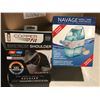 Image 1 : NAVAGE NASAL CARE SALINE NASAL IRRIGATION & COPPER FIT RAPID RELIEF ADJUSTABLE SHOULDER HOT/COLD