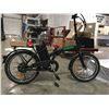 Image 1 : NEW NAKTO 20 BLACK FOLDING FASHION E-BIKE, 250W, 36V & 10AH  - 1-YEAR WARRANTY - B