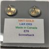 Image 2 : 14K EARRINGS
