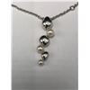 Image 2 : LADIES BIRKS STERLING SILVER & PEARL NECKLACE