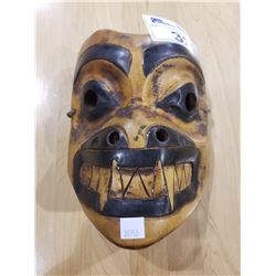 SIGNED LAURENCE JOHNSTONE SQUAMISH BC BEAR MASK