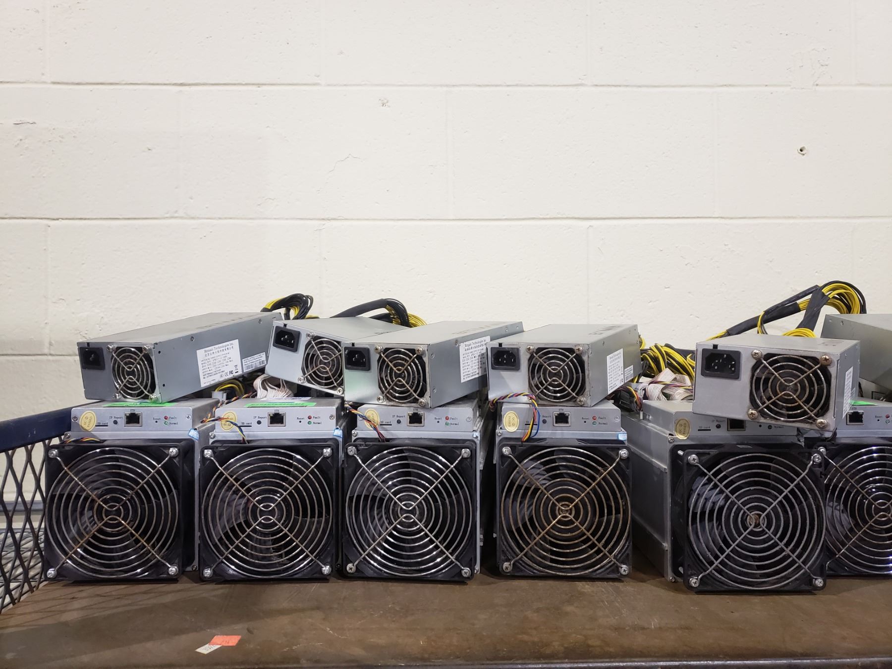 SHELF OF S9 BITMINING ITEMS - Able Auctions