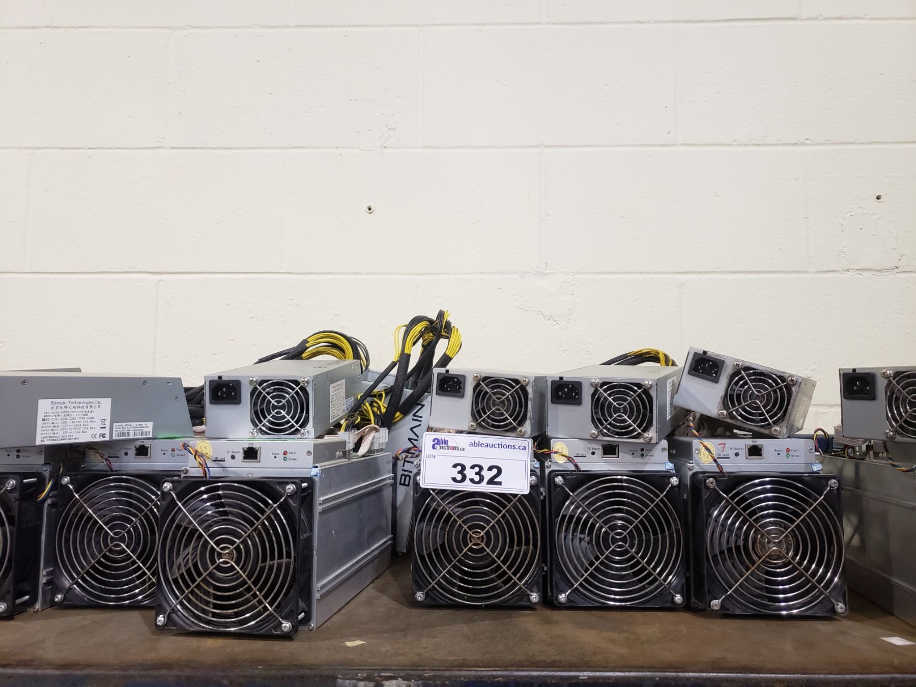 SHELF OF S9 BITMINING ITEMS