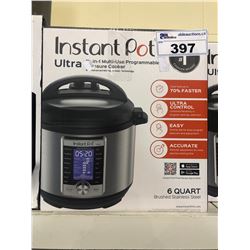 INSTANT POT 10-IN-1 MULTI USE PROGRAMMABLE PRESSURE COOKER 6 QUART