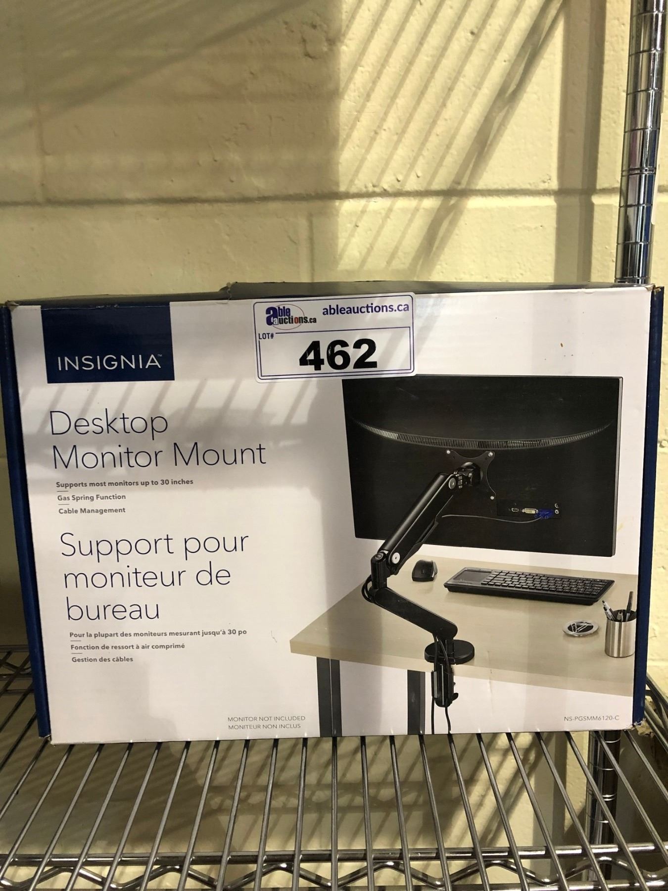 INSIGNIA DESKTOP MONITOR MOUNT - Able Auctions