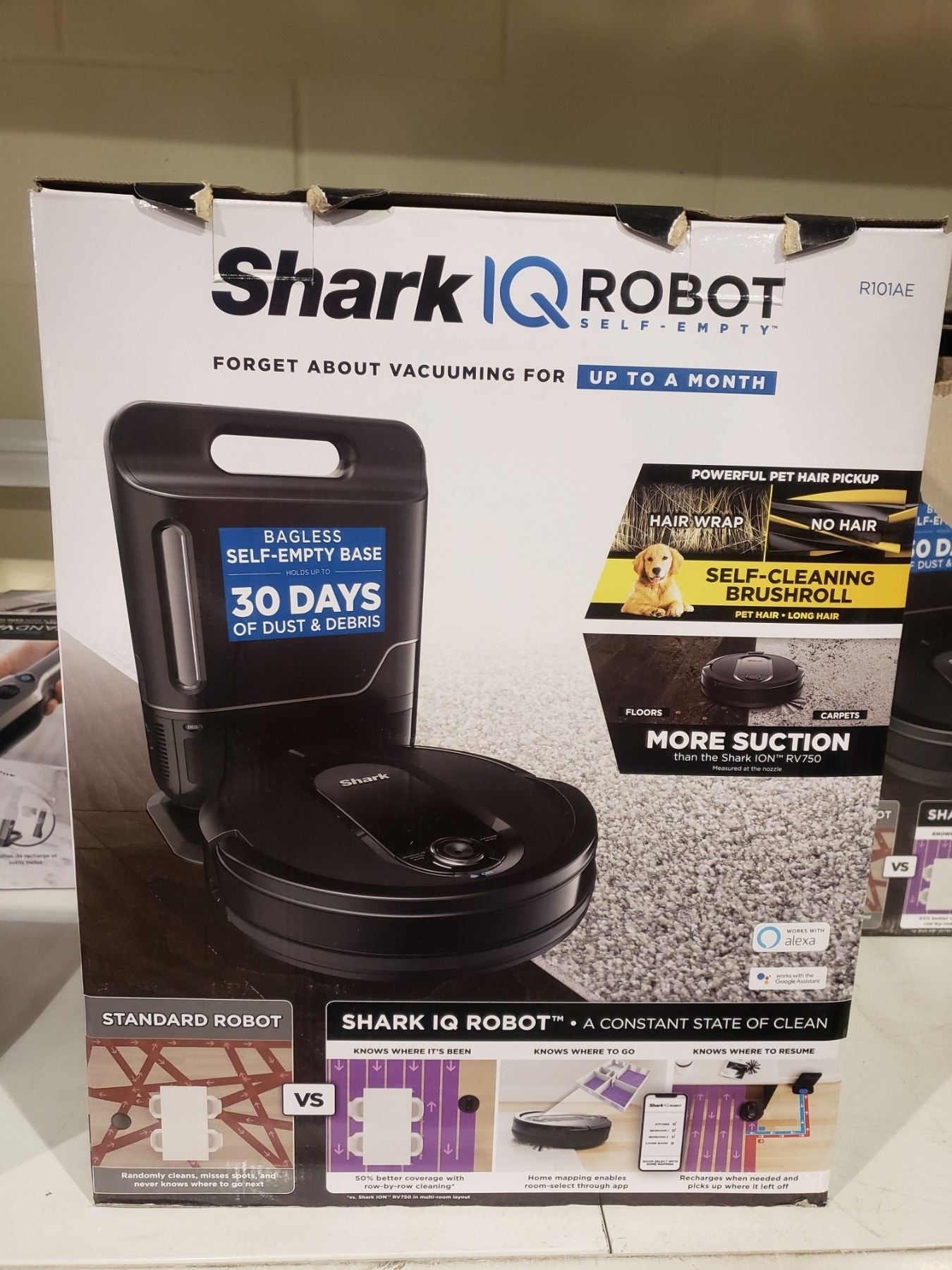 Shark Model R101ae Remote SHARK IQ ROBOT SELF-EMPTY R101AE