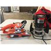 Image 2 : BLACK+DECKER SANDER, CRAFTSMAN CUTTER, PULLEY ITEM, & MAPLE RIDGE CRYSLER DUFFLE BAG, & MORE!