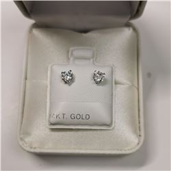 14K CZ EARRINGS