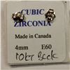 Image 2 : 14K CZ EARRINGS