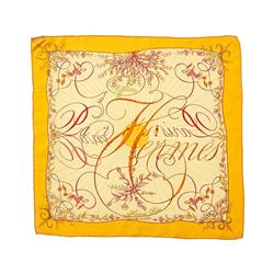 Hermes Silk Scarf