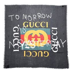 Gucci Modal/Silk Scarf