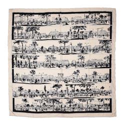 Hermes Cashmere/Silk Scarf