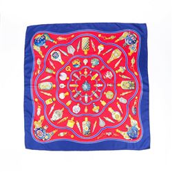 Hermes Silk Scarf