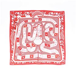 Hermes Silk Scarf