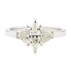 Image 2 : 1.20 ctw Diamond Ring - 14KT White Gold